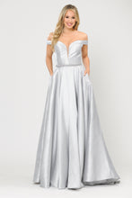 Load image into Gallery viewer, Prom Mikado Formal Gown - LAY8686