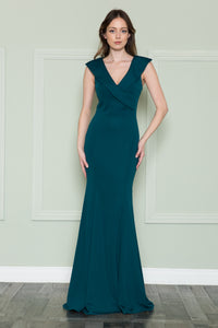 Simple Evening Formal Gown - LAY8726
