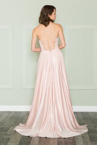 Prom Long Shiny Dress - LAY8766