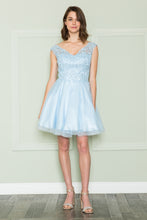 Load image into Gallery viewer, Mesh Bridesmaids Dress - LAY8902