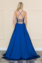 Load image into Gallery viewer, La Merchandise LAY8908 Simple Satin Formal Evening A-Line Prom Gown - - LA Merchandise