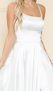 Simple Wedding Long Dress - LAY8910B