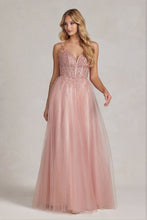 Load image into Gallery viewer, A-line Formal Dresses - LAXF1086 - ROSEGOLD - LA Merchandise