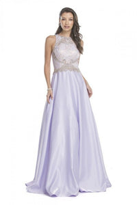 A-line Formal Gowns - LAEL1681 - LILAC - LA Merchandise
