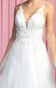 A-line Formal Wedding Gown - LA7886 - - LA Merchandise