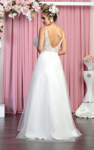 A-line Formal Wedding Gown - LA7886 - - LA Merchandise