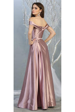 Load image into Gallery viewer, A-line Metallic Evening Gown - LA1781 - - LA Merchandise