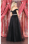 Load image into Gallery viewer, La Merchandise LA1935 Wholesale Off Shoulder Long A-line Formal Gown - - LA Merchandise