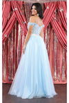Load image into Gallery viewer, La Merchandise LA1935 Wholesale Off Shoulder Long A-line Formal Gown - - LA Merchandise