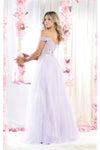 Load image into Gallery viewer, La Merchandise LA1935 Wholesale Off Shoulder Long A-line Formal Gown - - LA Merchandise