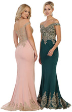 Load image into Gallery viewer, Special Occasion Formal Stretchy Gown - LA7586