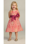 Load image into Gallery viewer, A adorable sleeveless brocade baby dress- DR3011 - 9 10 - LA Merchandise