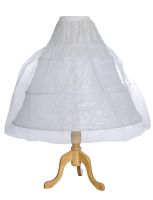 A classic 3 ring hoop skirt with outside mesh - LADKJ008 - - LA Merchandise