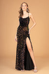 Load image into Gallery viewer, La Merchandise LAS3081 Sexy Sequined Open Back Long Prom Dress - LAPIS BLUE - LA Merchandise