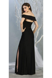 La Merchandise LA1825 Wholesale Off Shoulder Bodycon Bridesmaids Dress - - LA Merchandise