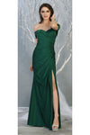 Load image into Gallery viewer, La Merchandise LA1825 Wholesale Off Shoulder Bodycon Bridesmaids Dress - HUNTER GREEN - LA Merchandise