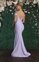 Load image into Gallery viewer, La Merchandise LA1855 Off the Shoulder Bodycon Stretchy Prom Dress - - LA Merchandise