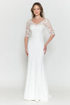 Load image into Gallery viewer, Bridal Gown 3/4 sleeve - LAP8560B - - LA Merchandise