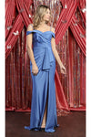 Load image into Gallery viewer, Bridesmaids Dresses With Slit - LA1870 - MIDNIGHT BLUE - LA Merchandise