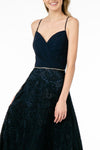 Load image into Gallery viewer, La Merchandise LAS2667 Lace Spaghetti Straps A-Line Formal Prom Gown - - LA Merchandise