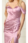 Load image into Gallery viewer, Cold Shoulder Long Bridesmaids Dress - LA1861 - - LA Merchandise