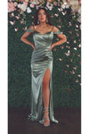 Load image into Gallery viewer, Cold Shoulder Long Bridesmaids Dress - LA1861 - - LA Merchandise