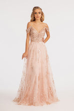 Load image into Gallery viewer, Cold Shoulder Mesh A-line Dress - LAS3070 - - Dresses LA Merchandise