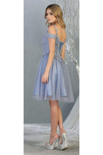 Load image into Gallery viewer, Cold Shoulder Graduation Dress - LA1809 - - LA Merchandise