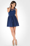 Load image into Gallery viewer, Cute Homecoming Dress - LAY7500 - NAVY BLUE - LA Merchandise