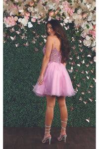 Cute Short Party Dress - LA1888 - - LA Merchandise