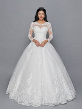Load image into Gallery viewer, Tulle Ball Gown Wedding Dress - LADK422
