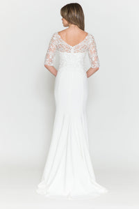 Elegant Mother of Bride dress- LAP8560 - - LA Merchandise