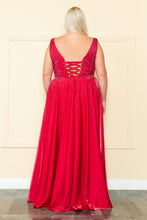 Load image into Gallery viewer, Embellished Plus Size Gown - LAYW1110 - - LA Merchandise