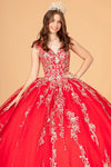 Load image into Gallery viewer, La Merchandise LAS3076 Removable Cape Embroidered Quinceanera Dress - - LA Merchandise