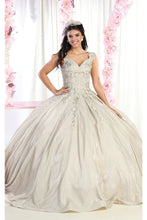 Load image into Gallery viewer, Enchanting Quinceañera Ball Gown - LA178 - CHAMPAGNE - LA Merchandise
