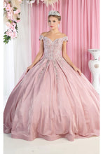 Load image into Gallery viewer, Enchanting Quinceañera Ball Gown - LA178 - DUSTY ROSE - LA Merchandise