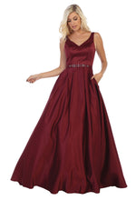 Load image into Gallery viewer, Sleeveless A-line Formal Dress-LA1595