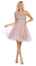 Load image into Gallery viewer, La Merchandise Short Homecoming Party Fit &amp; Flare Dress - LA1658
