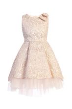 Load image into Gallery viewer, Fancy Hi Low Girls Dress - LAK806 - pink - LA Merchandise