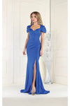 Load image into Gallery viewer, Fitted Mermaid Dress - LA1928 - ROYAL BLUE - Dress LA Merchandise