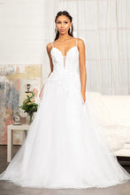 Load image into Gallery viewer, La Merchandise LAS3013 Spaghetti Straps Open Back Wedding Dresses - - Dresses LA Merchandise