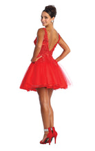 Load image into Gallery viewer, Floral Party Cocktail Dress - LA1863 - - LA Merchandise
