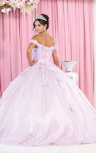 Load image into Gallery viewer, Floral Quince Ball Dress - LA161 - - La Merchandise