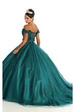 Load image into Gallery viewer, Floral Quince Dresses - LA166 - - LA Merchandise
