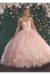 Load image into Gallery viewer, La Merchandise LA159 Sweetheart Floral Sweet 16 Ball Gown - - LA Merchandise