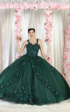 Load image into Gallery viewer, La Merchandise LA159 Sweetheart Floral Sweet 16 Ball Gown - - LA Merchandise