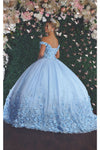 Load image into Gallery viewer, La Merchandise LA159 Sweetheart Floral Sweet 16 Ball Gown - - LA Merchandise