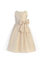 Load image into Gallery viewer, Flower Girl Beautiful Satin Dresses - LAK781 - CHAMPAGNE - LA Merchandise