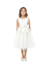 Load image into Gallery viewer, Flower Girl Beautiful Satin Dresses - LAK781 - WHITE - LA Merchandise