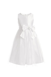 Flower Girl Beautiful Satin Dresses - LAK781 - - LA Merchandise
